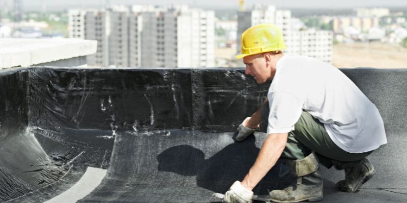 commercial roof installation