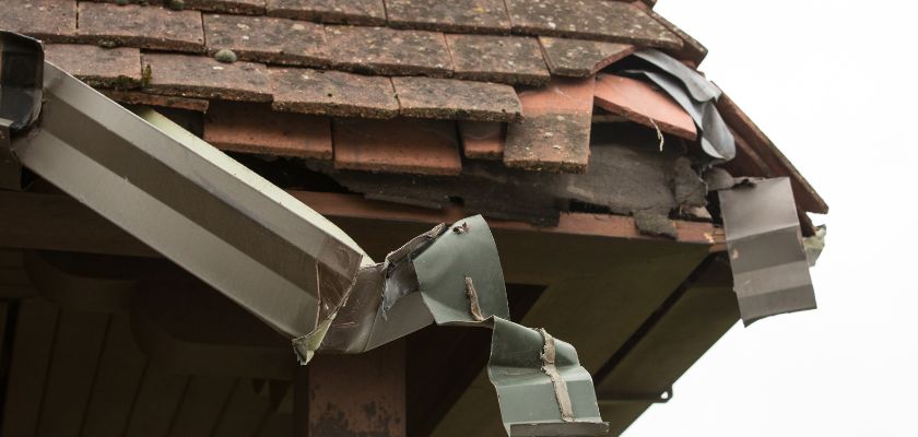 Repairing Damage Caused by Neglected Gutters